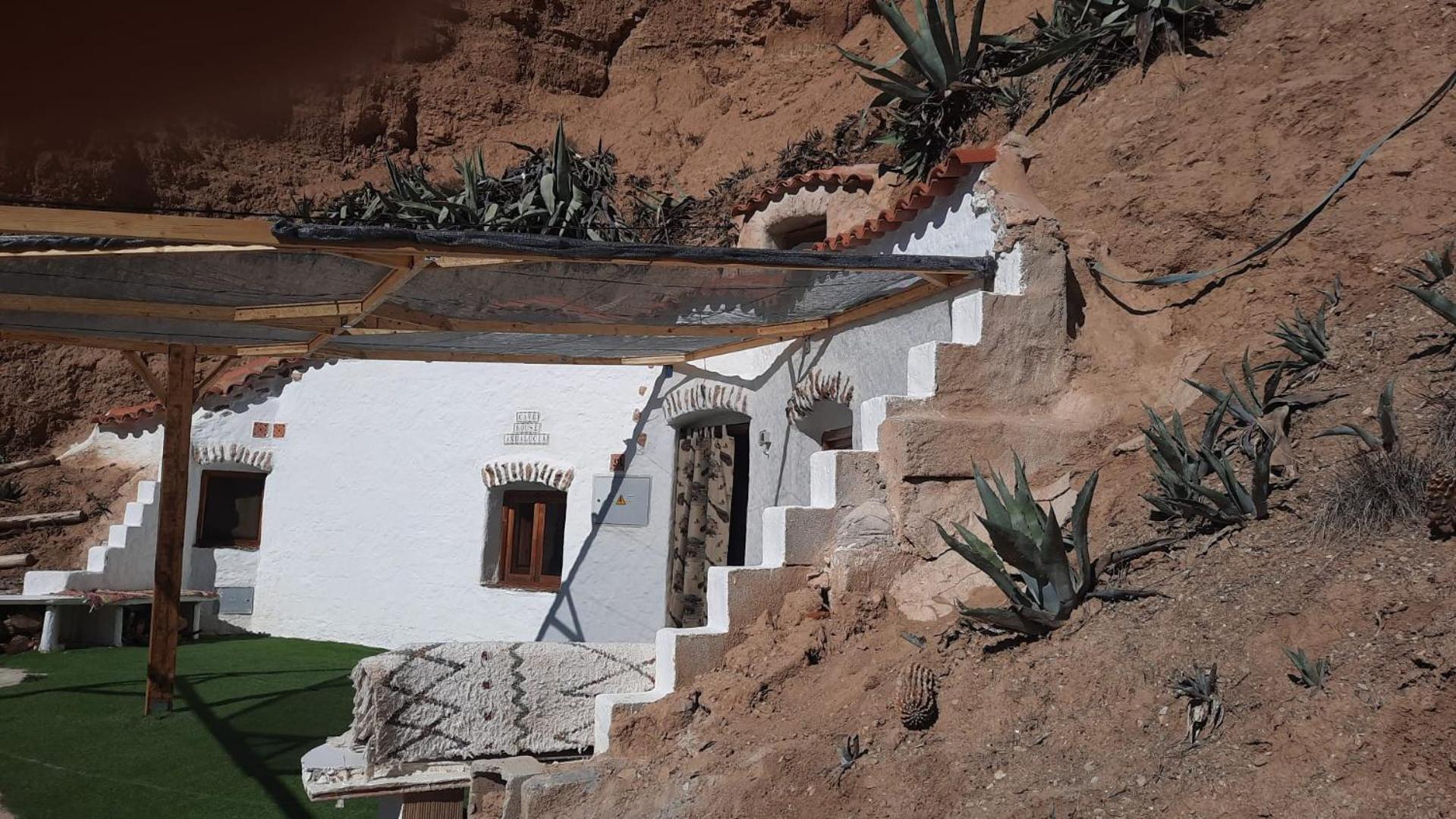 Creatively Designed Cavehouse With Jacuzzi Villa Gorafe Екстериор снимка